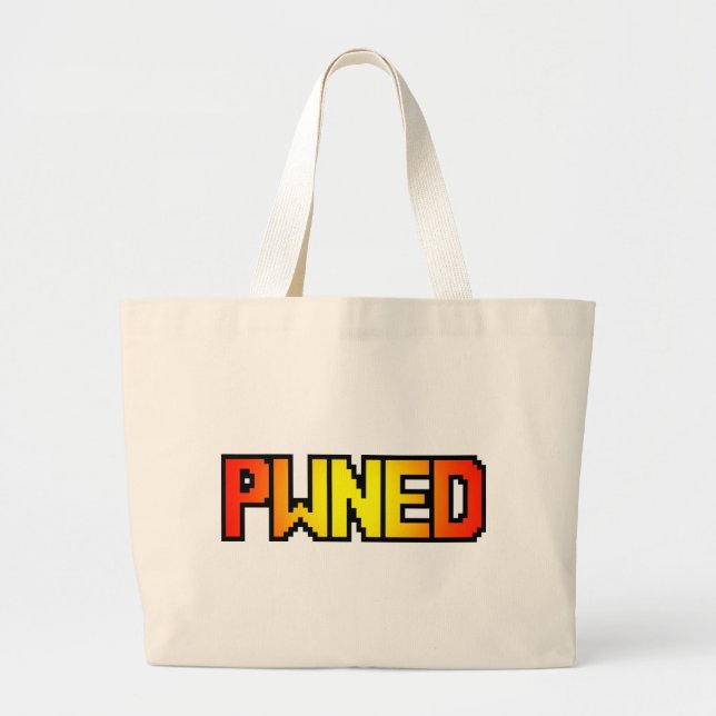 PWNED LARGE TOTE BAG (Front)
