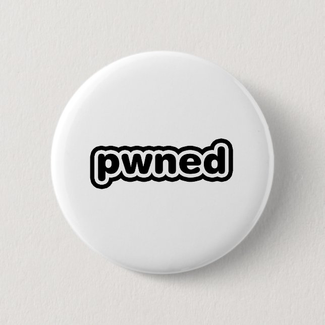 pwned pinback button (Front)