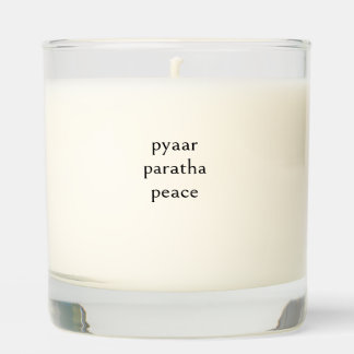 Pyaar, Paratha, Peace - Indian Comfort Home Scented Candle