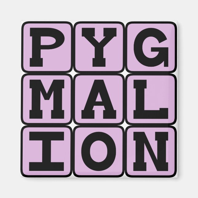 Pygmalion, Shaw Play Magnet (Front)