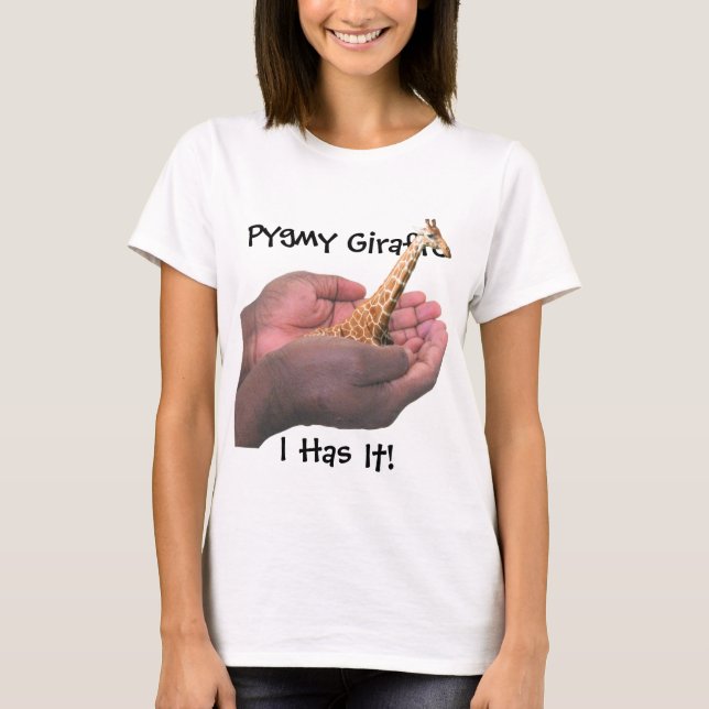 Pygmy Giraffe T-Shirt (Front)