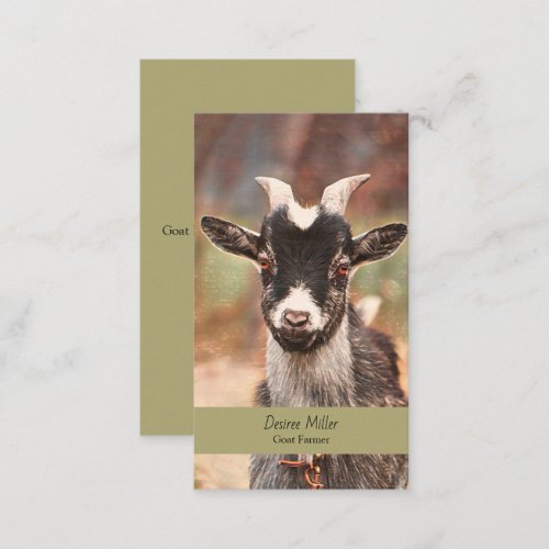 Pygmy Goat Country Farm Business Card