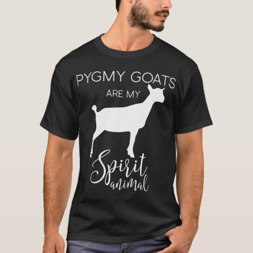 Pygmy Goat Farm Spirit Animal J000467 T_Shirt