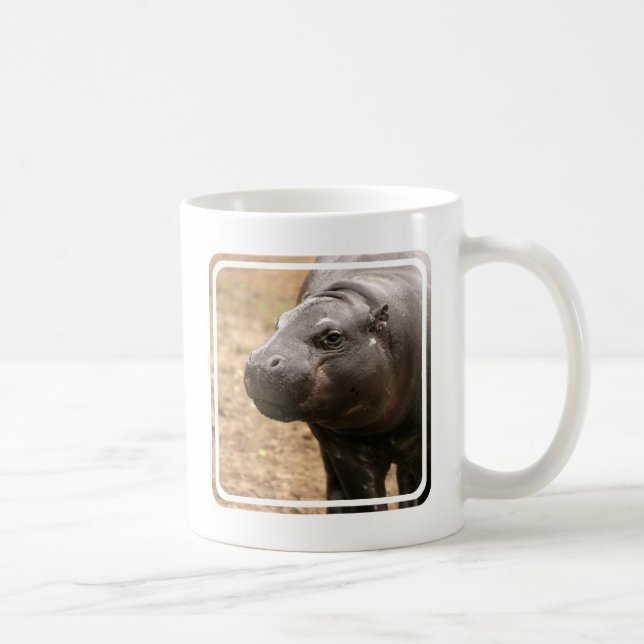 Pygmy Hippo Coffee Mug (Right)