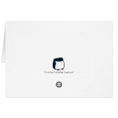 Pygoscelis Card (Back Horizontal)