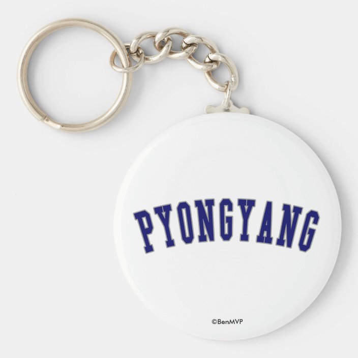 Pyongyang Keychain