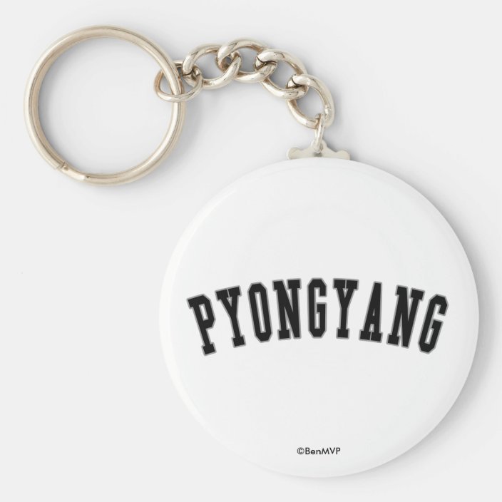Pyongyang Keychain