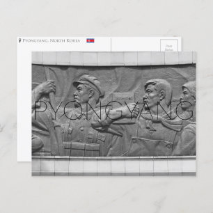 Pyongyang, North Korea Postcard