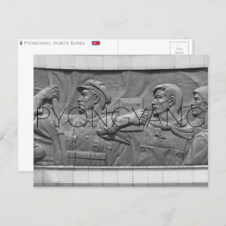 Pyongyang, North Korea Postcard