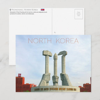 Pyongyang, North Korea Postcard