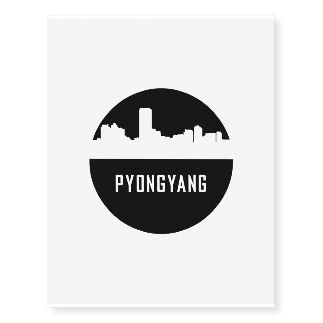 PYONGYANG TEMPORARY TATTOOS (Front)