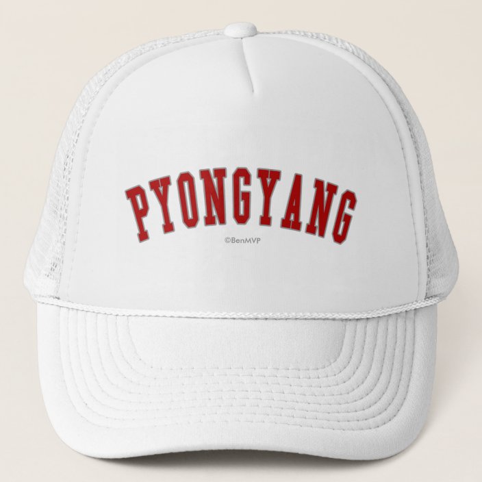 Pyongyang Trucker Hat