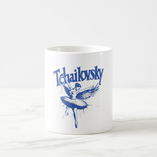 Pyotr Ilyich Tchaikovsky, SWAN LAKE Coffee Mug (Center)