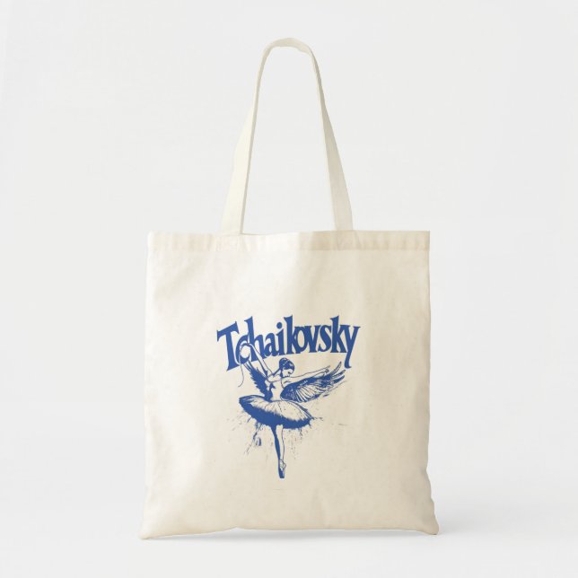Pyotr Ilyich Tchaikovsky, SWAN LAKE Tote Bag (Front)