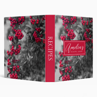 Pyracantha Berry Recipe Binder