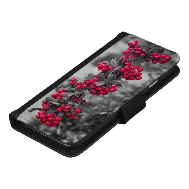 Pyracantha Berry Wallet Case (Bottom)