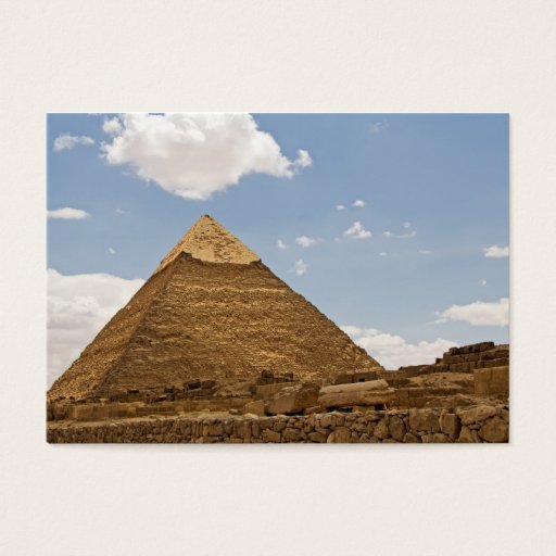 Customizable Pyramid Business Card Templates