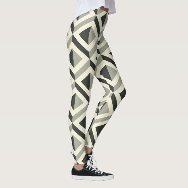 Pyramid Cube Leggings (Right)