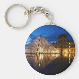 Louvre Museum Paris MOD3 Keyring Souvenir Schlüsselanhänger