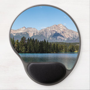 Pyramid Mountain, Canadian Landscape Photography Gel Mouse Pad
