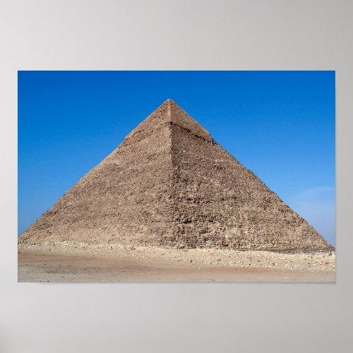 Pyramid of Cheops _ Cairo Egypt Poster
