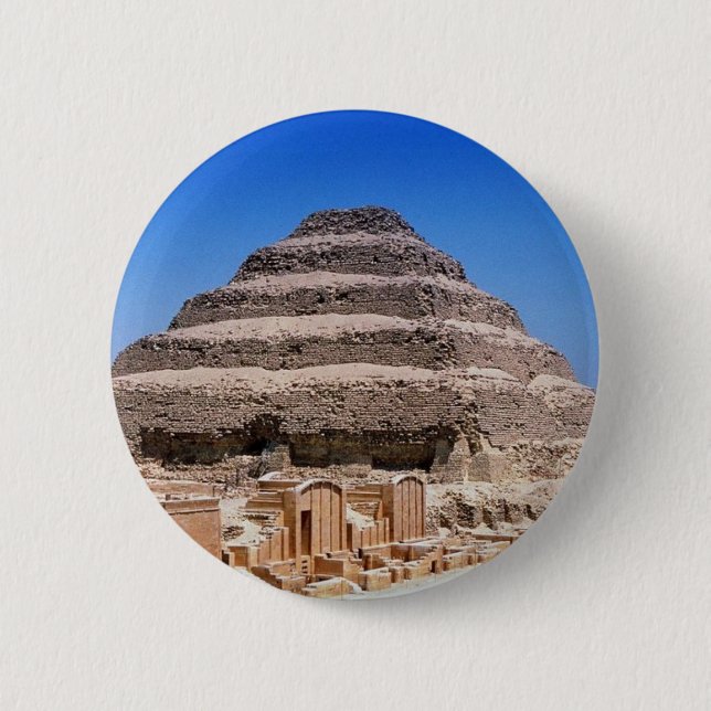 Pyramid of Djoser Pinback Button (Front)