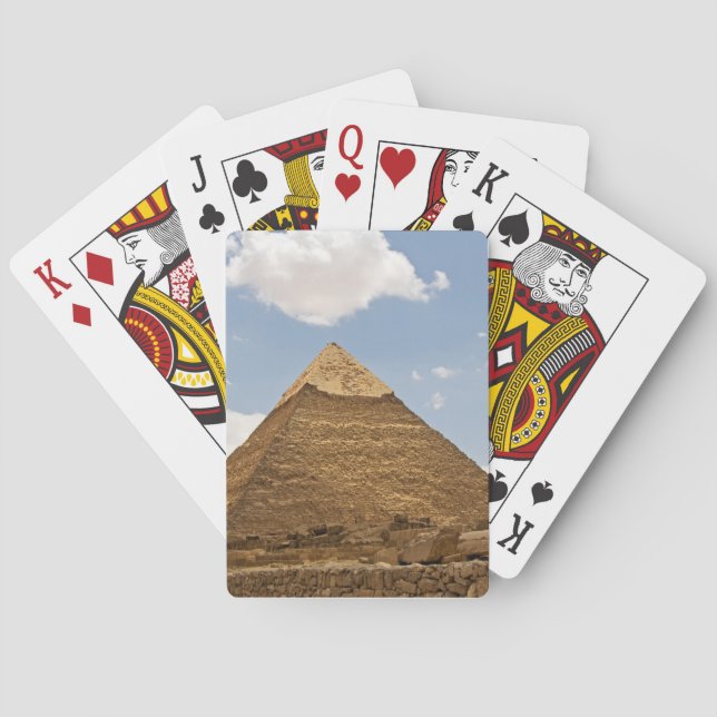 Pyramid of giza poker cards (Back)
