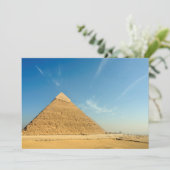 Pyramid of Khafre (Chephren), Giza, Egypt (Standing Front)