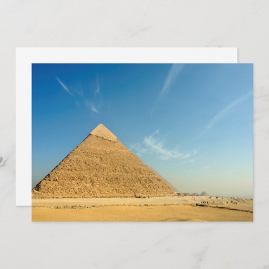 Pyramid of Khafre (Chephren), Giza, Egypt (Front/Back)