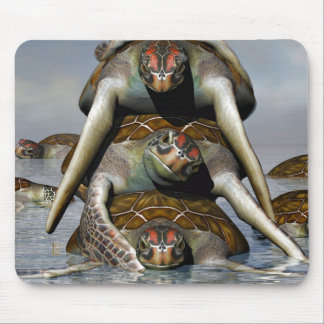 Pyramid of Love Mouse Pad