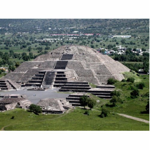 Pyramid of the Moon Teotihuacan Mexico Statuette