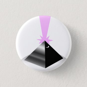 Pyramid Pinback Button by astattmiller at Zazzle