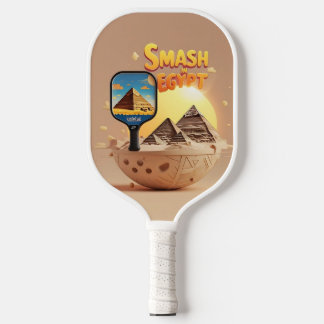 Pyramid Smash – Egypt Pickleball Design  Carbon Fiber Pickleball Paddle