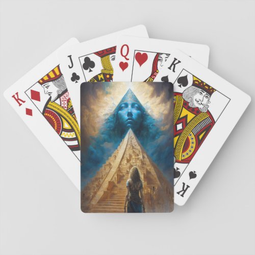 Pyramid Visionary Surreal Playing Cards