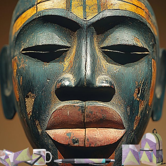 Pyramid Wrapping Paper Sheets (Get the full "Pyramid" collection at: https://bit.ly/SmartArtZazzle. )