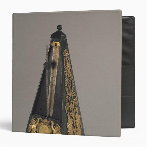 Pyramidal metronome 1815 binder