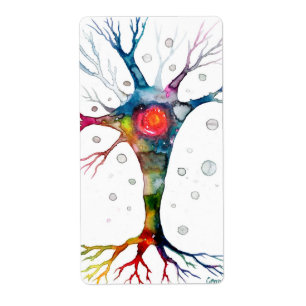 Pyramidal neuron in the neocortex label