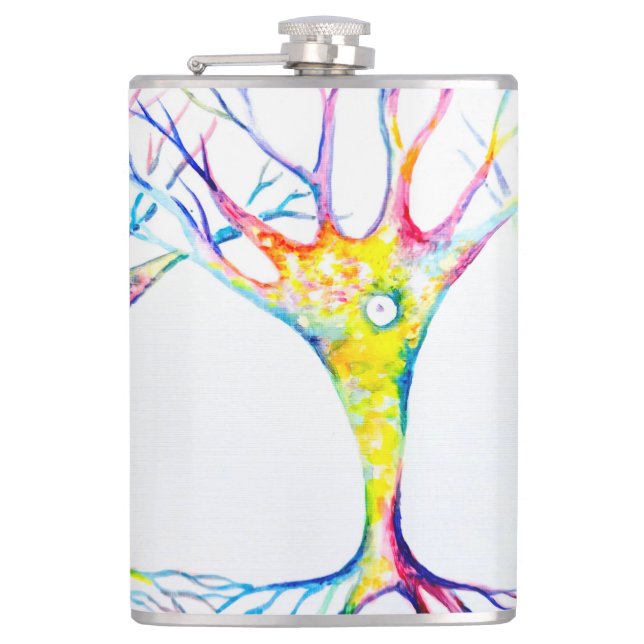Pyramidal neurons trio flask (Front)