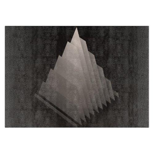 pyramide_sRGBGeometric Shapes 3D Pyramid Cutting Board