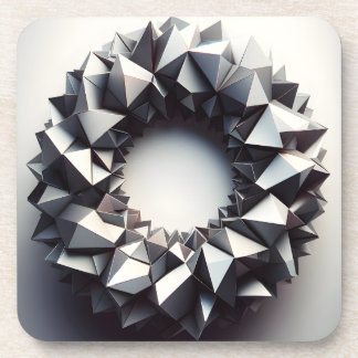 pyramides ring beverage coaster