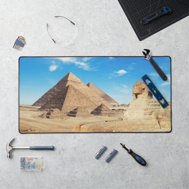 Pyramids and Sphinx Desk Mat (Workstation)