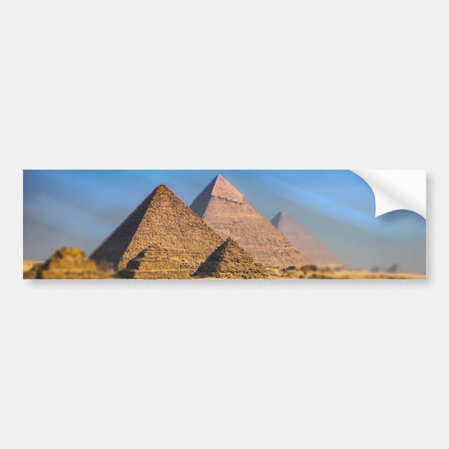 Pyramids Bumper Sticker (Front)