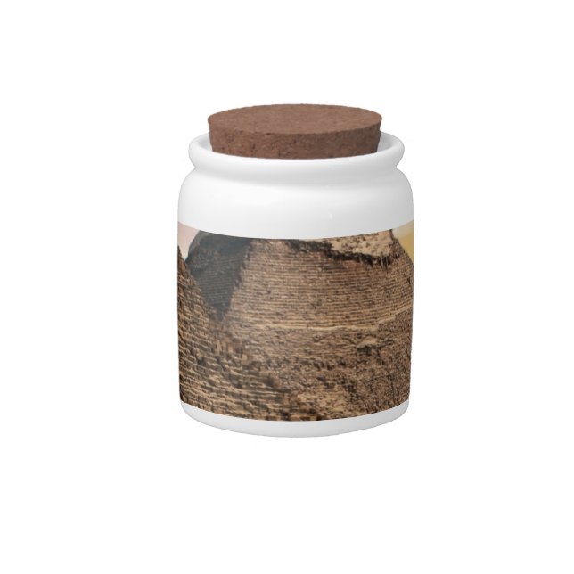 pyramids candy jar (Front)