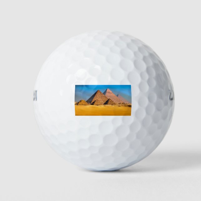 Pyramids Golf Balls (Front)