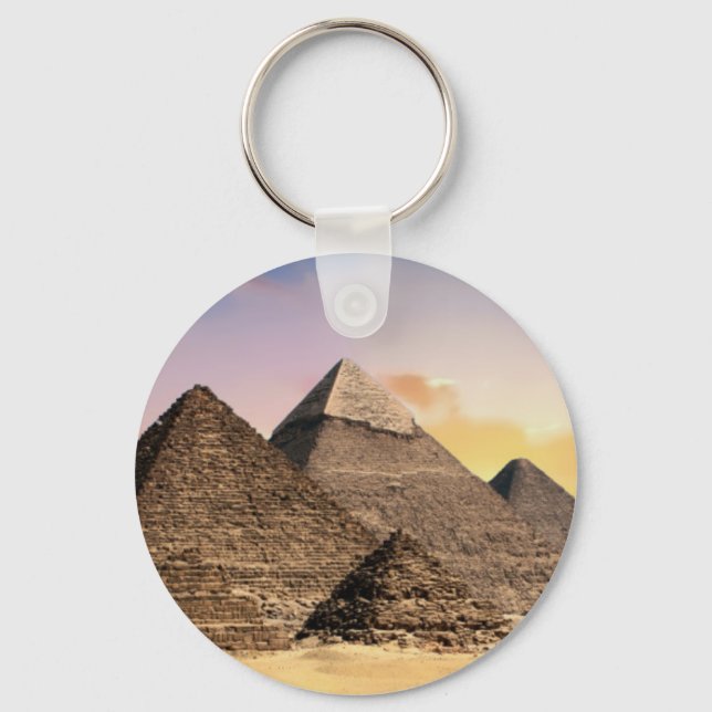 pyramids keychain (Front)