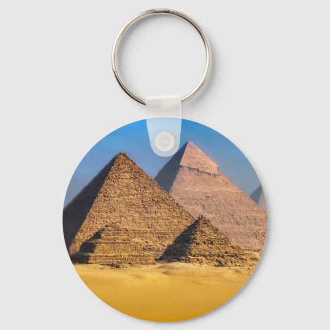 Pyramids Keychain (Front)