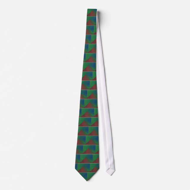 Pyramids Neck Tie (Front)