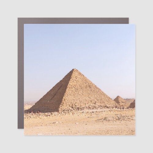 Pyramids of Egypt  Car Magnet