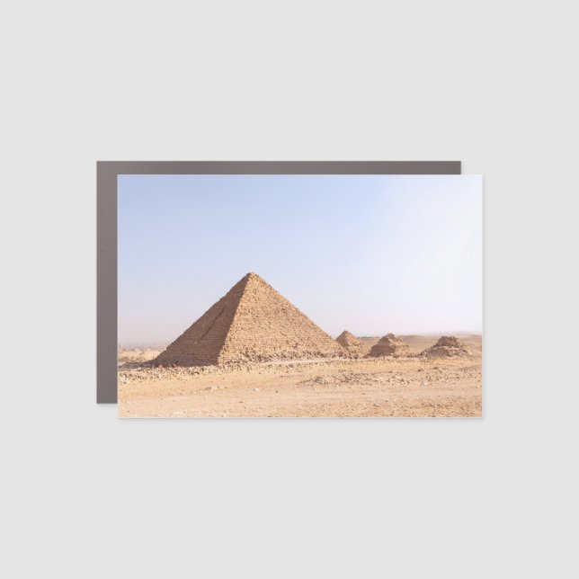 Pyramids of Egypt   Car Magnet (Front)