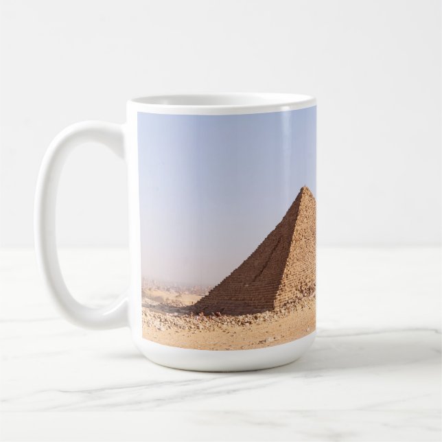Pyramids of Egypt  Coffee Mug (Left)